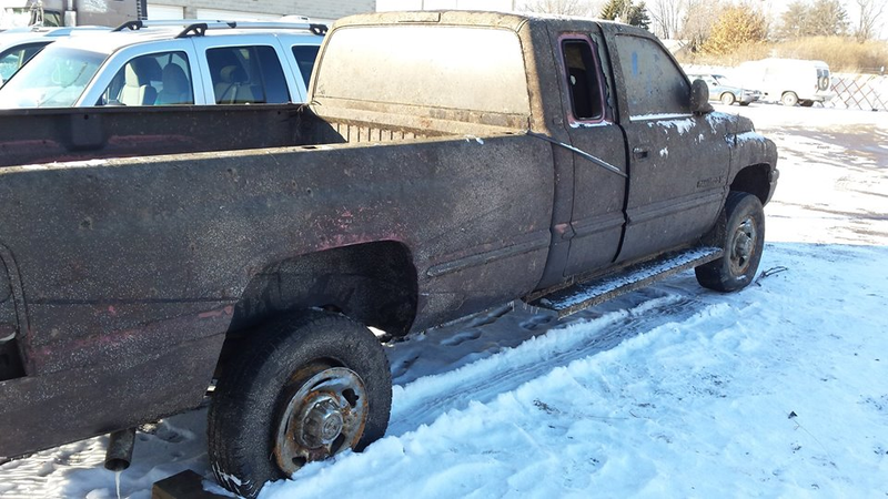 Illustration for article titled Dodge Pickup Found At The Bottom Of A Frozen Lake Looks Decent